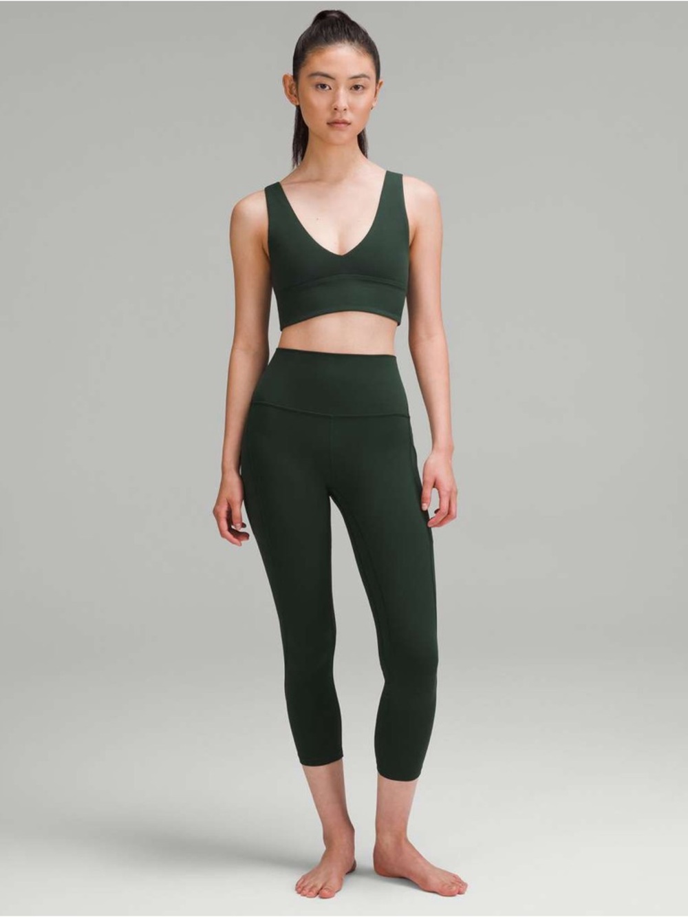Lululemon Align High-Rise Crop Green Size 4
